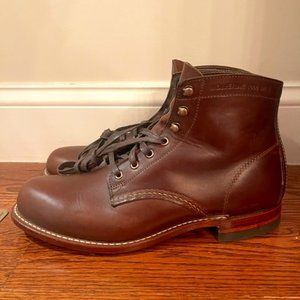 Wolverine 1000-Mile Cordovan No. 8 Plain Toe Original Boots W00137